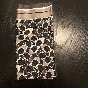 Coach scarf